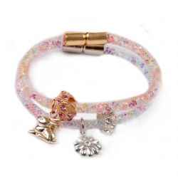 ENS. 2 BRACELETS BRELOQUES